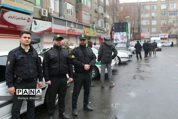 مراسم تشییع و تدفین پیکر شهید گمنام دفاع مقدس با حضور فرماندار ویژه شهرری