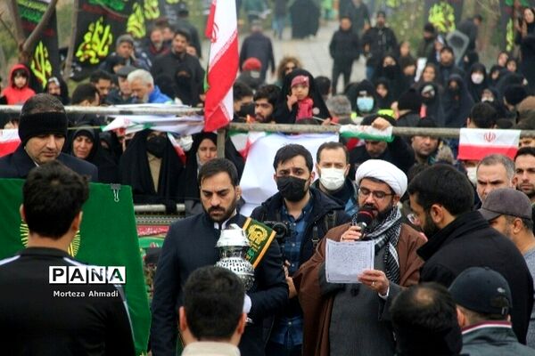 مراسم تشییع و تدفین پیکر شهید گمنام دفاع مقدس با حضور فرماندار ویژه شهرری