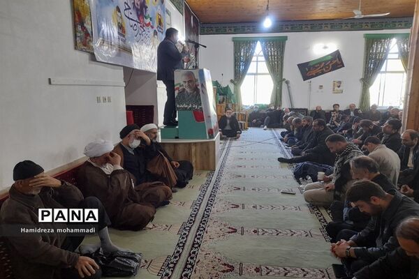 یادواره شهید امنیت احمد صالحی در قائمشهر