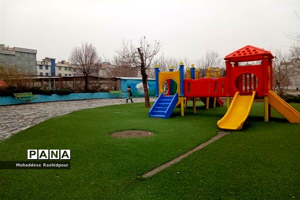 طبیعت زیبای بوستان شهید ندایی شهرستان اسلامشهر
