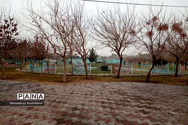 طبیعت زیبای بوستان شهید ندایی شهرستان اسلامشهر