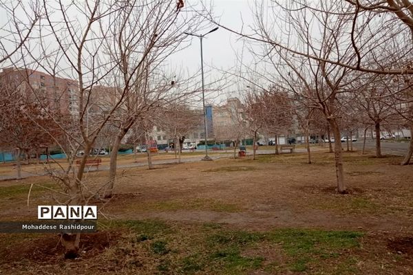 طبیعت زیبای بوستان شهید ندایی شهرستان اسلامشهر