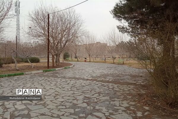 طبیعت زیبای بوستان شهید ندایی شهرستان اسلامشهر