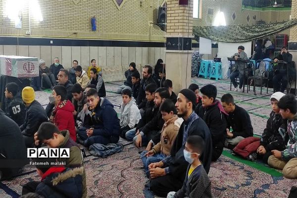 وداع با پیکر شهید گمنام در مسجد امیرالمومنین ملارد