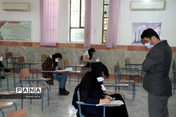بازدید از حوزه‌های محل برگزاری امتحانات نهایی دی ماه در شهرستان بهبهان