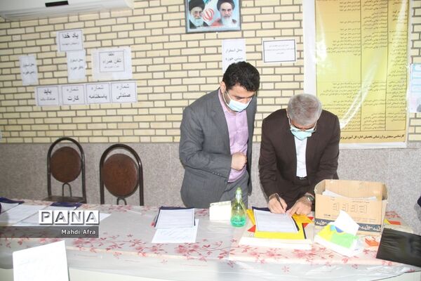 بازدید از حوزه‌های محل برگزاری امتحانات نهایی دی ماه در شهرستان بهبهان