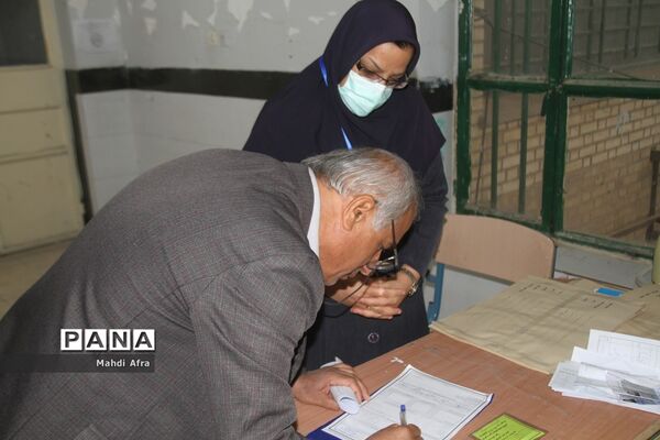 بازدید از حوزه‌های محل برگزاری امتحانات نهایی دی ماه در شهرستان بهبهان