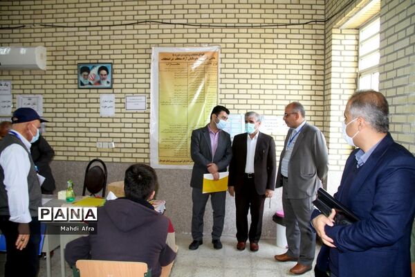 بازدید از حوزه‌های محل برگزاری امتحانات نهایی دی ماه در شهرستان بهبهان