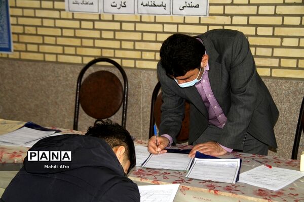 بازدید از حوزه‌های محل برگزاری امتحانات نهایی دی ماه در شهرستان بهبهان