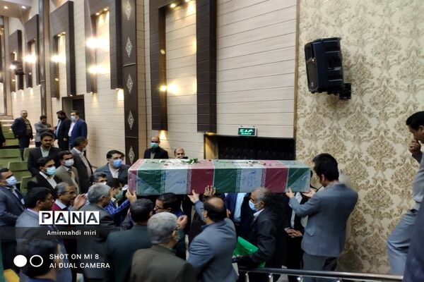شهید گمنام در اداره‌کل آموزش و پرورش استان سیستان و بلوچستان