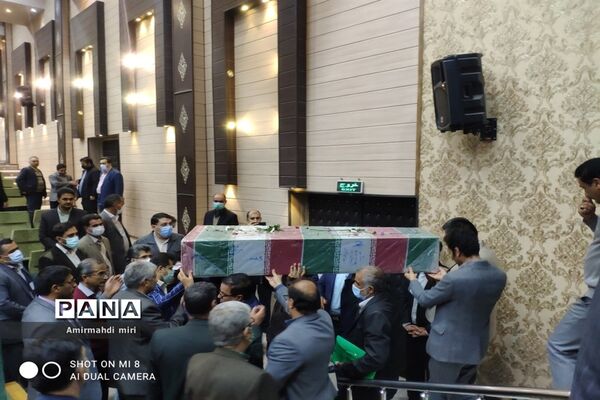 شهید گمنام در اداره‌کل آموزش و پرورش استان سیستان و بلوچستان