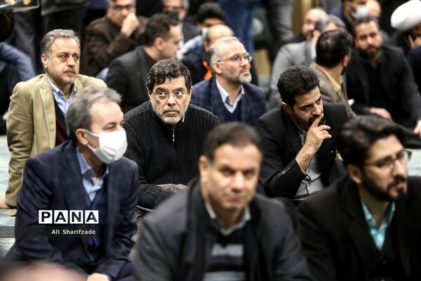 مراسم ختم پدر رئیس دانشگاه تهران