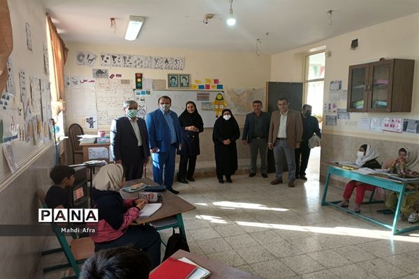 بازدید از مدارس ابتدایی روستایی شهرستان بهبهان