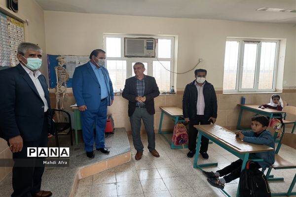 بازدید از مدارس ابتدایی روستایی شهرستان بهبهان