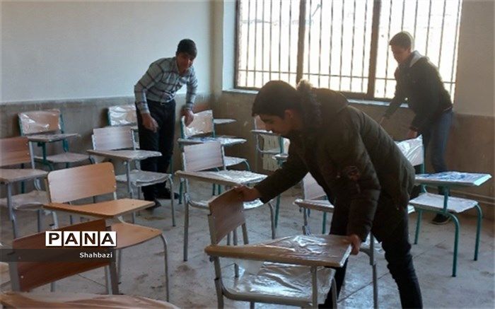 تجهیز دو کلاس از مدرسه آزادی گهرو با همکاری شورای دانش‌آموزی