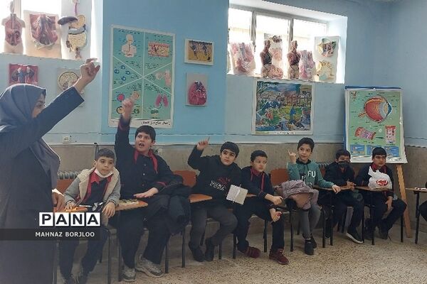 اردوی علمی پژوهشی دانش‌آموزان دبستان آیت‌الله سعیدی فشافویه