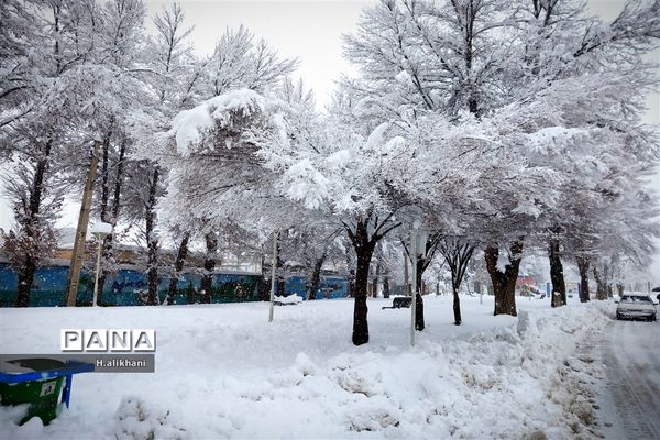 شهرستان فارسان،سفید پوش شد