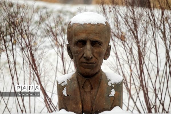 بارش برف زمستانی در تهران