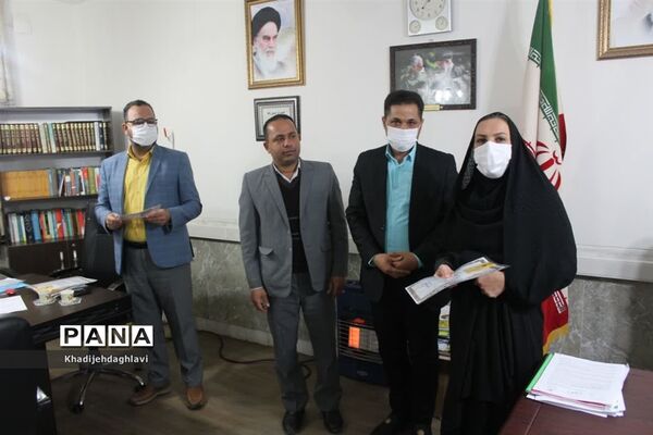 تقدیر از بانوان فرهنگی آموزش و پرورش شهرستان حمیدیه