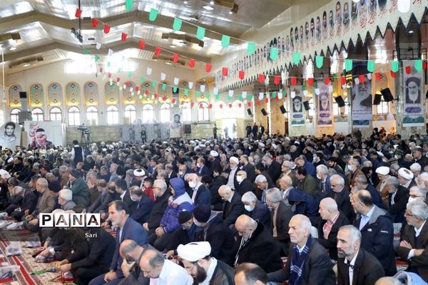 اقامه نماز جمعه شهرستان ساری