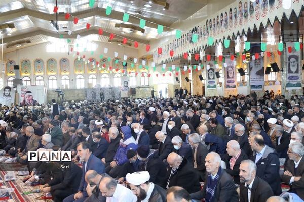 اقامه نماز جمعه شهرستان ساری
