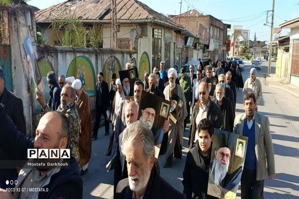 اقامه نماز جمعه شهرستان میاندورود