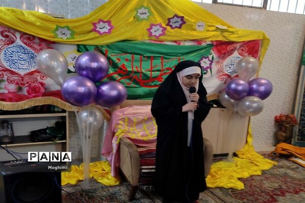 جشن میلاد حضرت زهرا (س) در دبستان شجره طیبه منطقه ۱۳