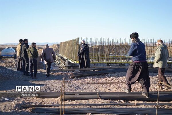 بازدید نماینده ترشیز از پروژه‌های روستای ظاهرآباد شهرستان بردسکن