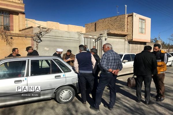 بازدید نماینده ترشیز از پروژه‌های روستای ظاهرآباد شهرستان بردسکن