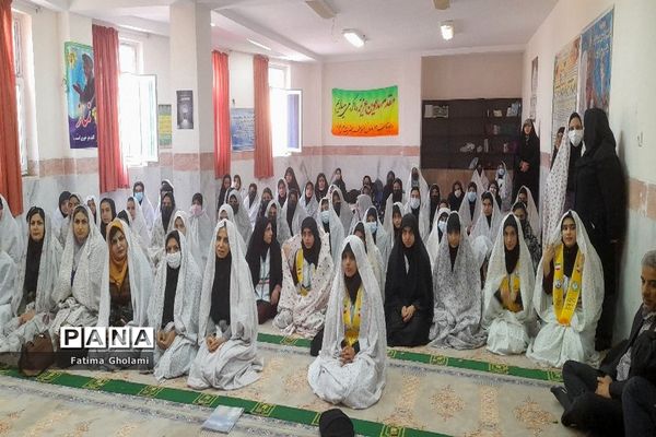 افتتاح نمازخانه مدرسه حضرت مریم متوسطه اول بوشهر