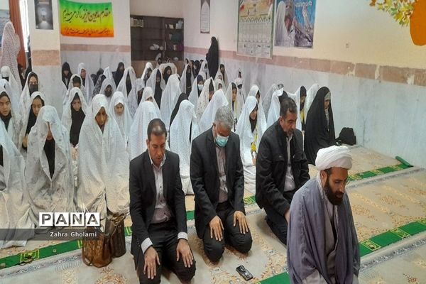 افتتاح نمازخانه مدرسه حضرت مریم متوسطه اول بوشهر