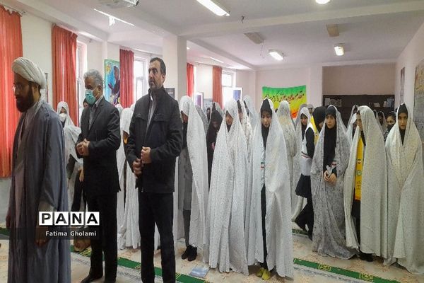 افتتاح نمازخانه مدرسه حضرت مریم متوسطه اول بوشهر