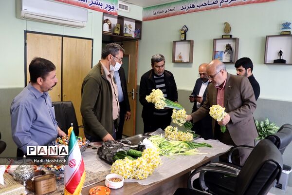 تجلیل از بانوان شاغل در حوزه  اداره‌کل آموزش و پرورش فارس