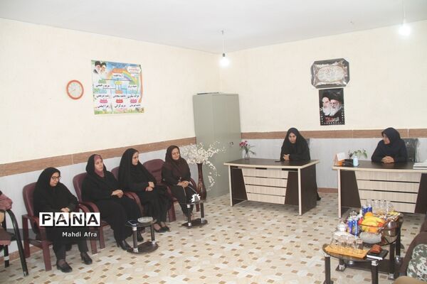 بازدید از دبستان سپهبد شهید قره‌نی پدافند هوایی شهرستان بهبهان