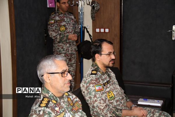 بازدید از دبستان سپهبد شهید قره‌نی پدافند هوایی شهرستان بهبهان