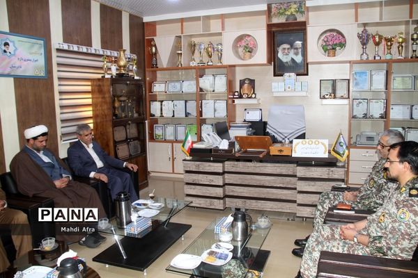 بازدید از دبستان سپهبد شهید قره‌نی پدافند هوایی شهرستان بهبهان