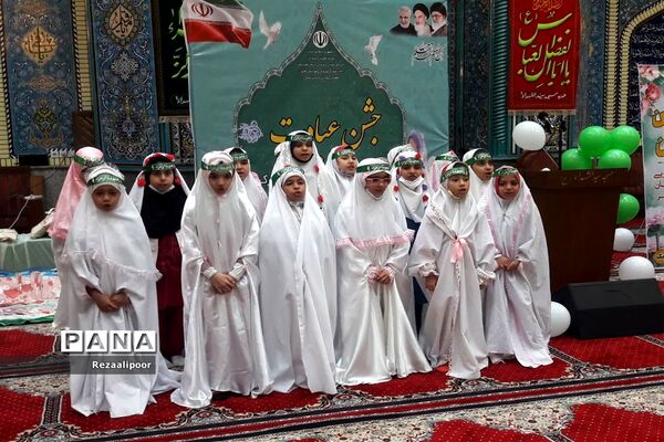 برگزاری مراسم جشن تکلیف دختران فاطمی در کارون