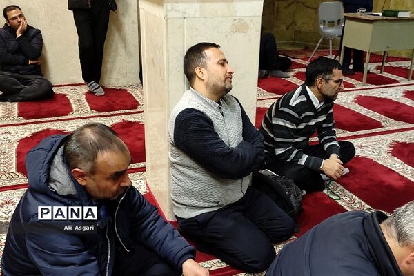 مراسم وداع با پیکر پاک شهید گمنام دفاع مقدس در اردوگاه امام صادق(ع) دماوند