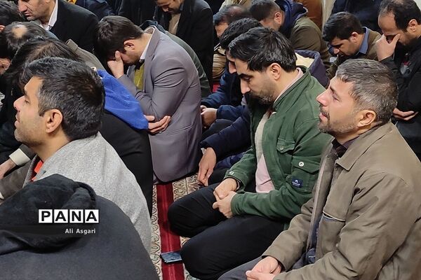 مراسم وداع با پیکر پاک شهید گمنام دفاع مقدس در اردوگاه امام صادق(ع) دماوند