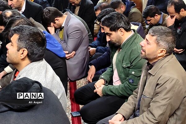 مراسم وداع با پیکر پاک شهید گمنام دفاع مقدس در اردوگاه امام صادق(ع) دماوند