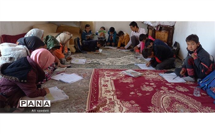 سرما نتوانست دانش‌آموزان را از یادگیری محروم کند