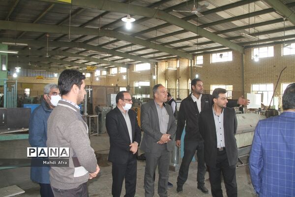بازدید وزارتی از هنرستان‌های شهرستان بهبهان