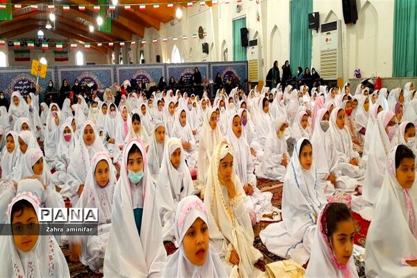 آغاز فصل تقریب و بندگی به درگاه الهی فرشتگان خداوند در شهرستان نور