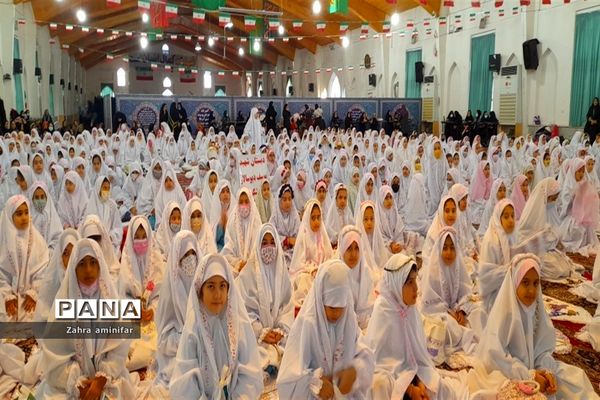 آغاز فصل تقریب و بندگی به درگاه الهی فرشتگان خداوند در شهرستان نور