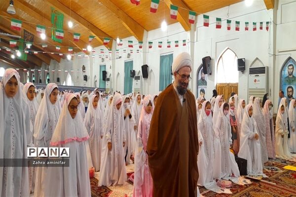 آغاز فصل تقریب و بندگی به درگاه الهی فرشتگان خداوند در شهرستان نور