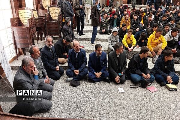 نخستین روز کاردوی آموزشی نمایشگاه مدرسه انقلاب در قم