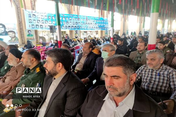 یادواره سردار سرلشکر شهید اسماعیل دقایقی در شهرستان بهبهان