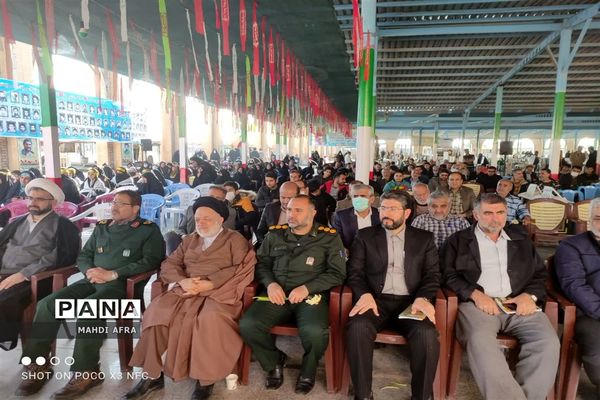 یادواره سردار سرلشکر شهید اسماعیل دقایقی در شهرستان بهبهان