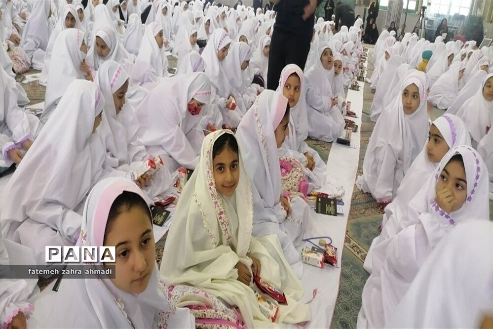 جشن عبادت دختران در قائمشهر