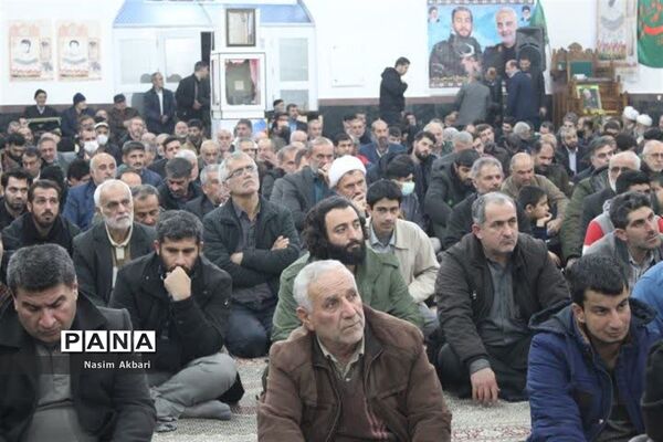 پنجمین سالگرد شهید محمد معافی در شهرستان میاندورود